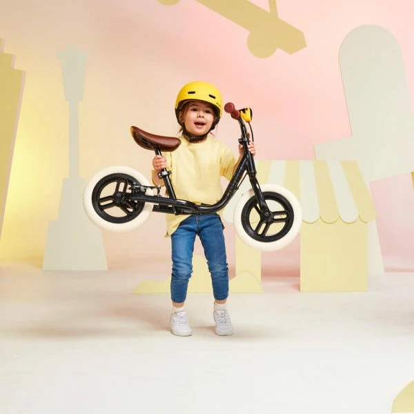 DRAISIENNE ENFANT 10 POUCES RUNRIDE 500 NOIRE/BEIGE – Image 7