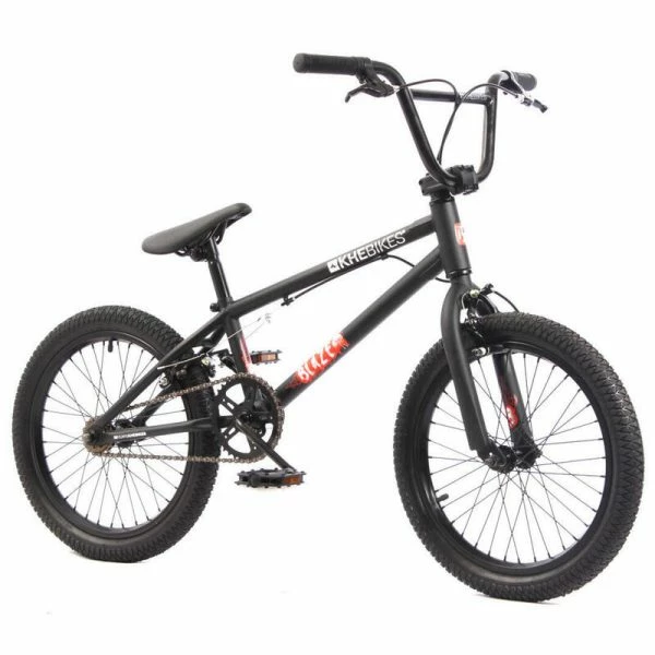 VÉLO BMX BLAZE ENFANT NOIR 10,2KG 18" KHEBIKES – Image 2
