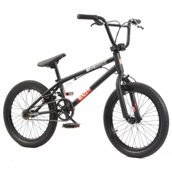 VÉLO BMX BLAZE ENFANT NOIR 10,2KG 18" KHEBIKES – Image 5