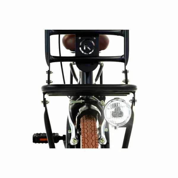 VÉLO ENFANT NOGAN VINTAGE - 22 POUCES - NOIR MAT – Image 3