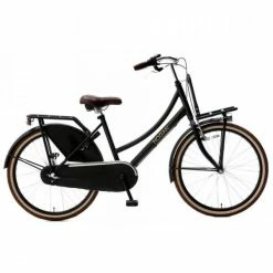 VÉLO ENFANT NOGAN VINTAGE N3 - 24 POUCES - NOIR MAT