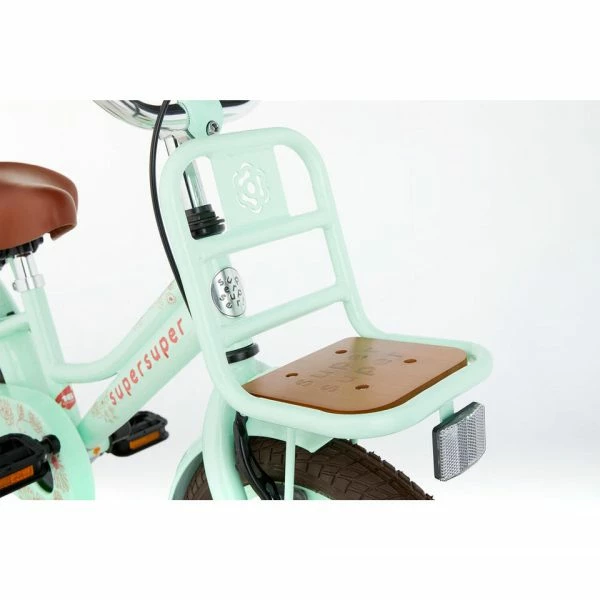 VÉLO ENFANT SUPERSUPER COOPER BAMBOO - 16 POUCES - VERT PISTACHE – Image 4