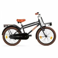 VÉLO ENFANT SUPERSUPER COOPER BAMBOO - 20 POUCES - NOIR MAT