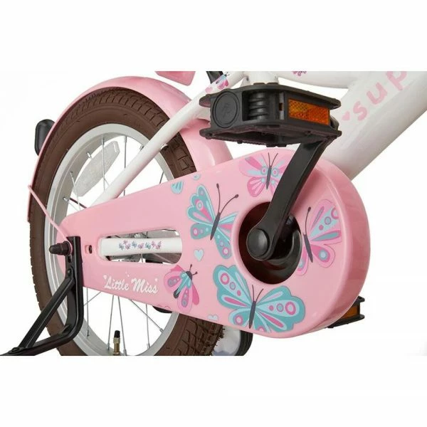 VÉLO ENFANT SUPERSUPER LITTLE MISS - 16 POUCES - BLANC – Image 3