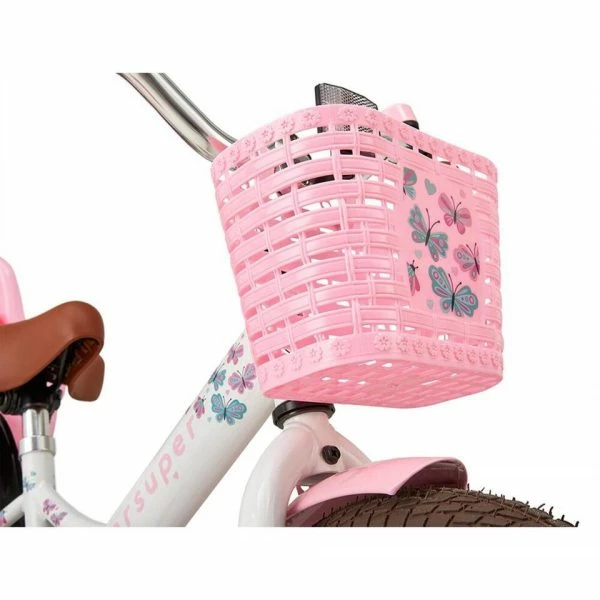 VÉLO ENFANT SUPERSUPER LITTLE MISS - 16 POUCES - BLANC – Image 4