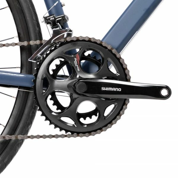 VÉLO ROUTE CYCLOTOURISME RC120 FLAT BAR DISQUE MARINE ORANGE – Image 13