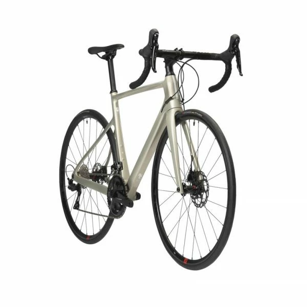 VÉLO ROUTE FEMME EDR CARBONE DISC SHIMANO 105 BORDEAUX – Image 3