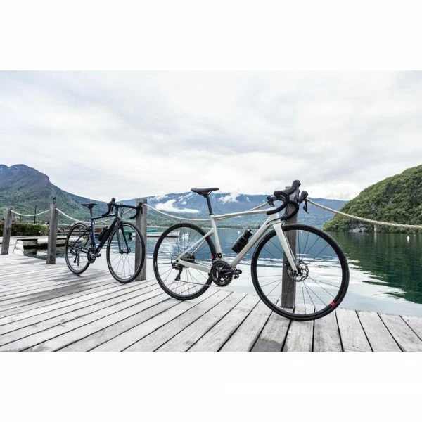 VÉLO ROUTE FEMME EDR CARBONE DISC SHIMANO 105 BORDEAUX – Image 10