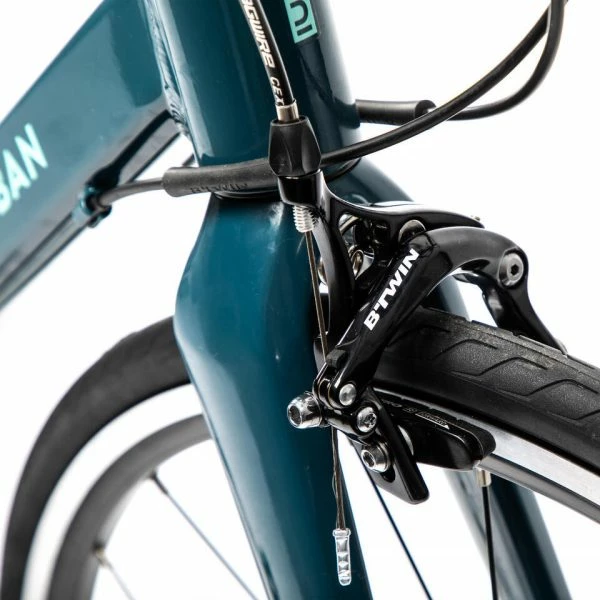 VÉLO ROUTE FEMME REGULAR TRIBAN - VERT – Image 9