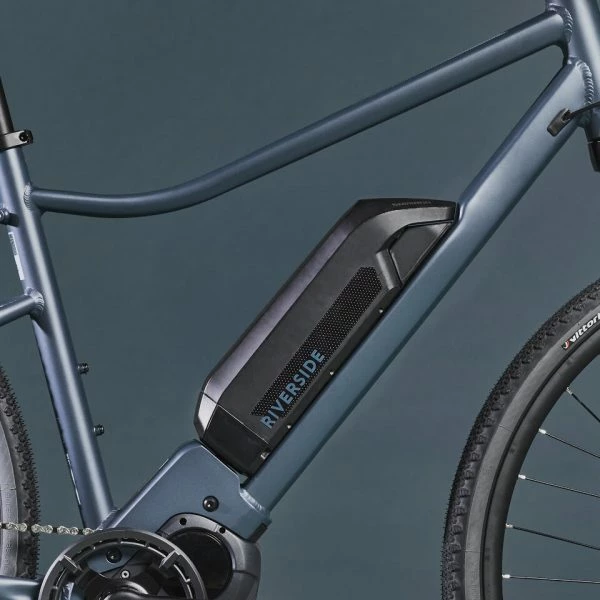 VÉLO TOUT CHEMIN ELECTRIQUE RIVERSIDE 540 E BLEU (BATTERIE NOIRE) – Image 11
