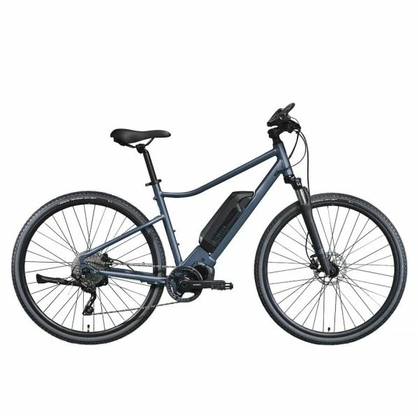 VÉLO TOUT CHEMIN ELECTRIQUE RIVERSIDE 540 E BLEU (BATTERIE NOIRE)