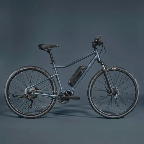 VÉLO TOUT CHEMIN ELECTRIQUE RIVERSIDE 540 E BLEU (BATTERIE NOIRE) – Image 4