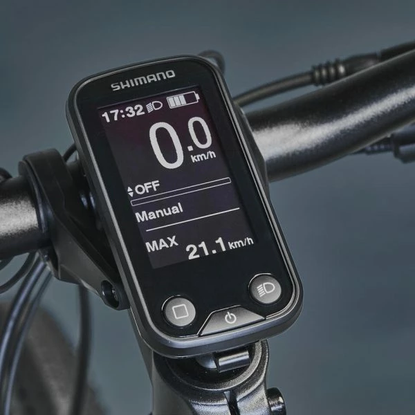 VÉLO TOUT CHEMIN ELECTRIQUE RIVERSIDE 540 E BLEU (BATTERIE NOIRE) – Image 8