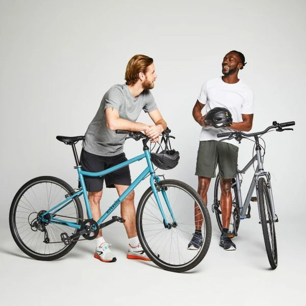 VÉLO TOUT CHEMIN RIVERSIDE 120 TURQUOISE – Image 2