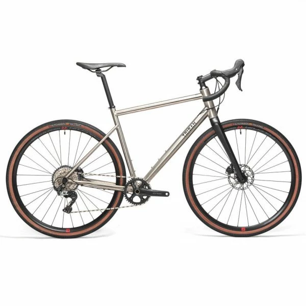 VELO TRIBAN GRAVEL GRVL 900 FEMME CADRE TITANE SHIMANO GRX