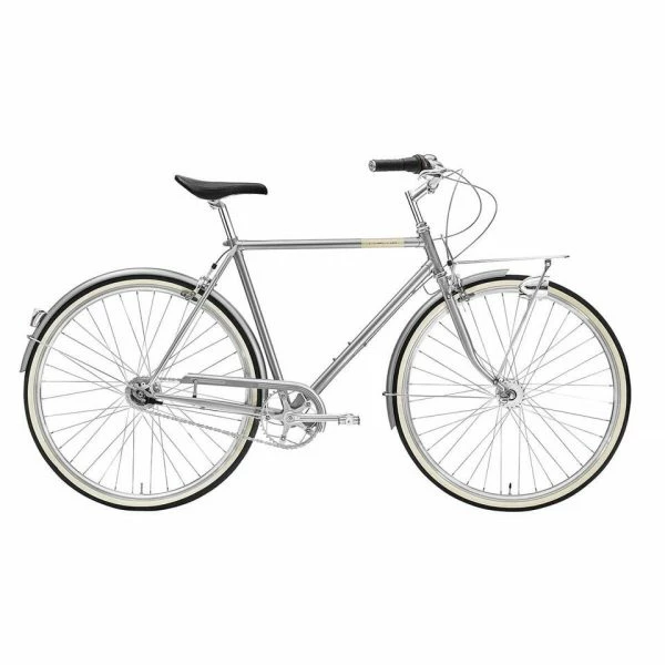 VÉLO VILLE HOMME - CAFERACER DOPPIO 7 GRIS
