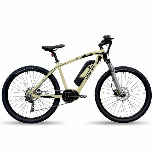 VÉLO VTT ÉLECTRIQUE - NEOMOUV ENARA - CRÈME 27,5"
