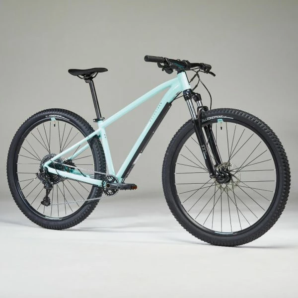 VÉLO VTT RANDONNÉE EXPLORE 520 FEMME VERT 29 – Image 2