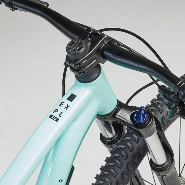 VÉLO VTT RANDONNÉE EXPLORE 520 FEMME VERT 29 – Image 5