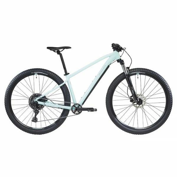 VÉLO VTT RANDONNÉE EXPLORE 520 FEMME VERT 29