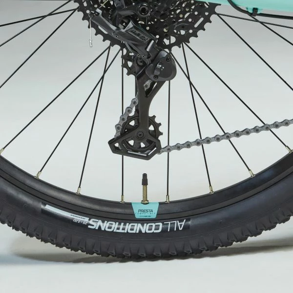 VÉLO VTT RANDONNÉE EXPLORE 520 FEMME VERT 29 – Image 8