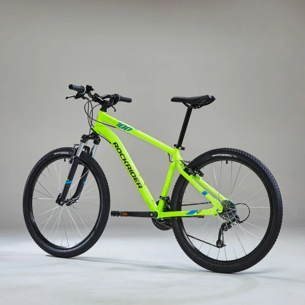 VÉLO VTT ST 100 JAUNE 27,5" – Image 3