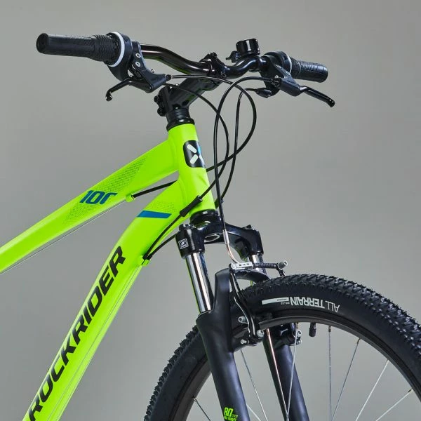 VÉLO VTT ST 100 JAUNE 27,5" – Image 4