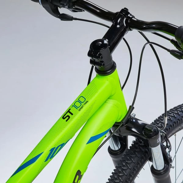 VÉLO VTT ST 100 JAUNE 27,5" – Image 5