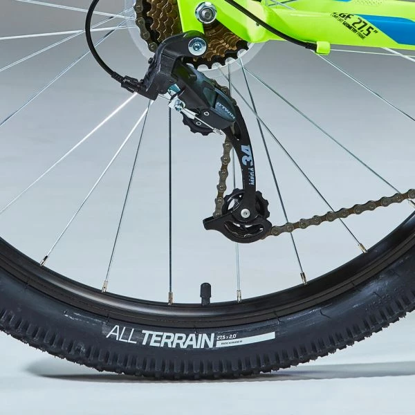 VÉLO VTT ST 100 JAUNE 27,5" – Image 8