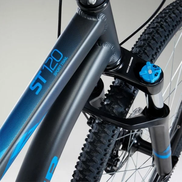 VÉLO VTT ST 120 NOIR BLEU 27,5" – Image 7